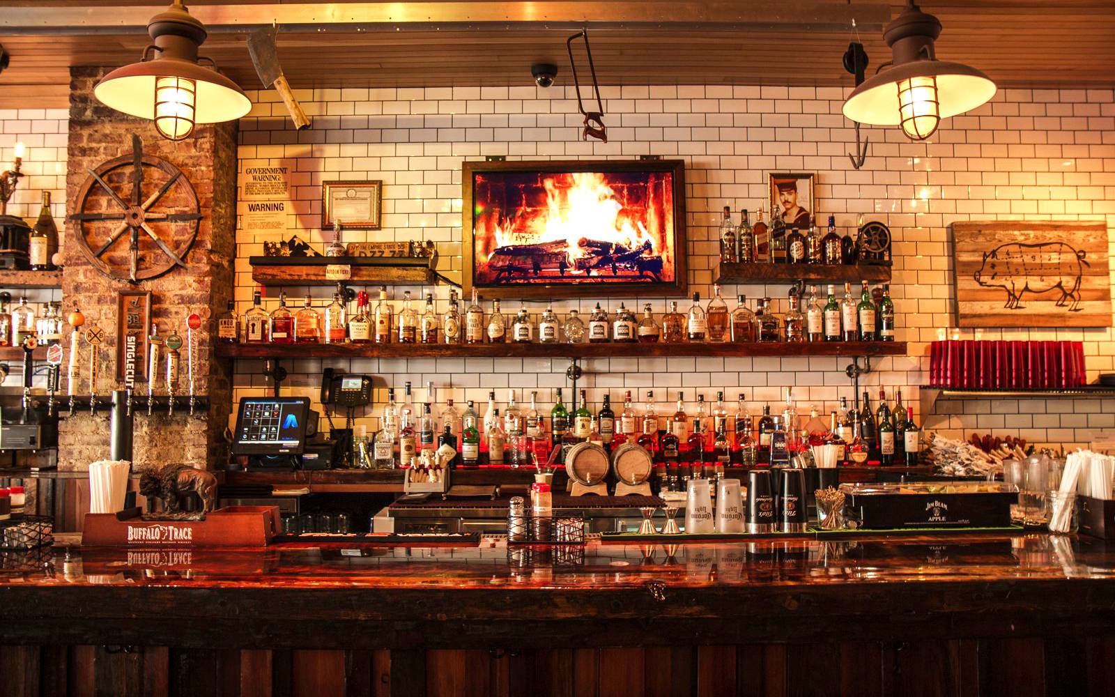 Smokehouse bar butcher bar